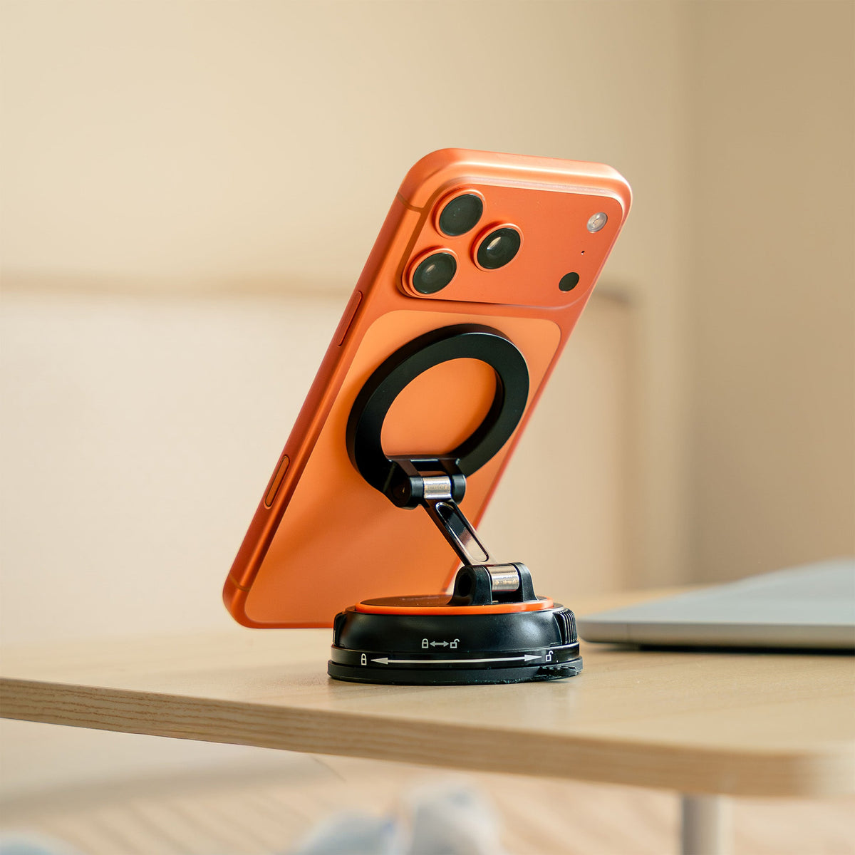 MagLock Anywhere Mount - 360° Magnetic Surface Mount
