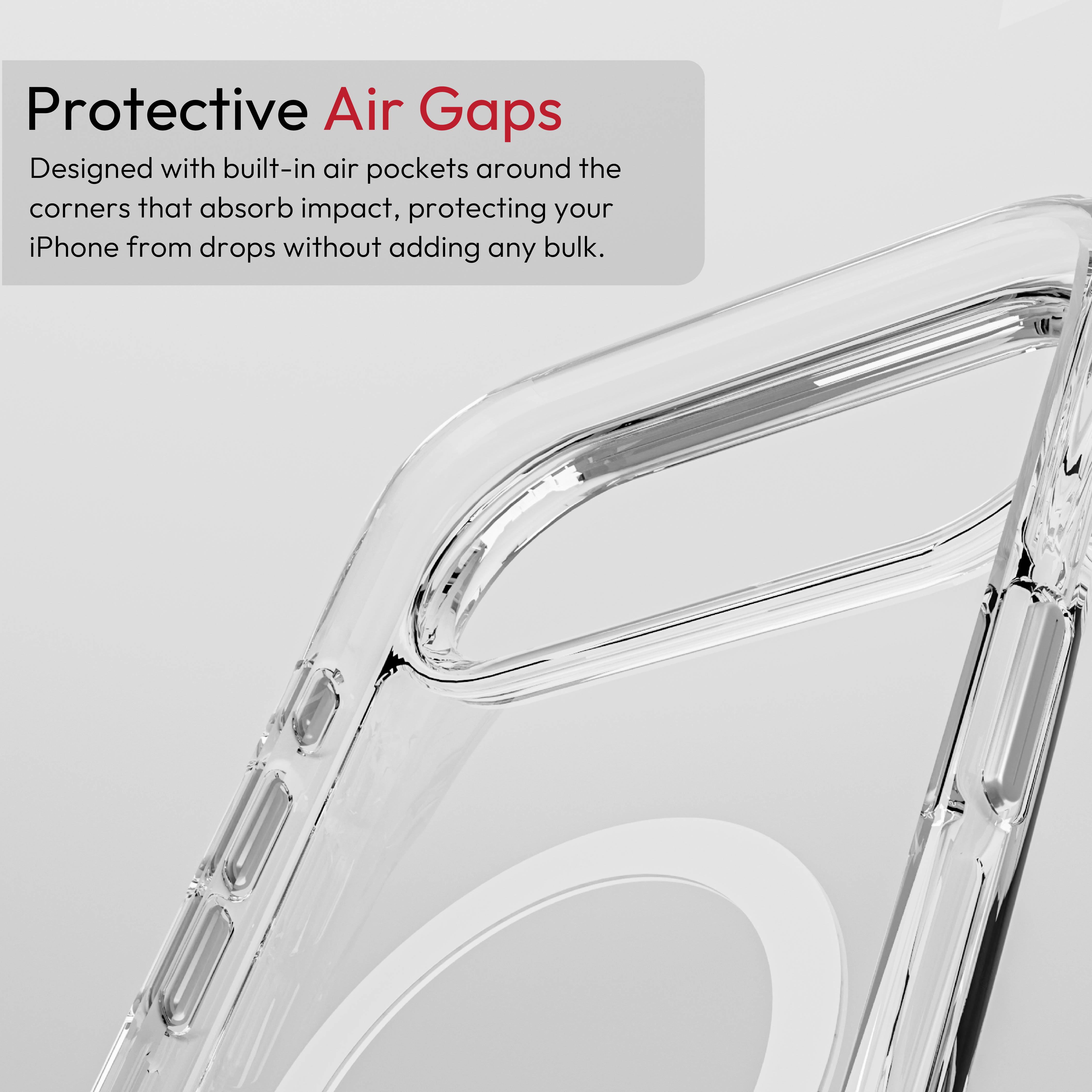 iPhone 17 Air Clear Armour Anti-Yellow MagSafe Case