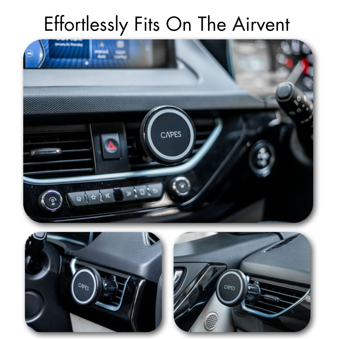 MagLock Car Mount for Air Vent & Dashboard