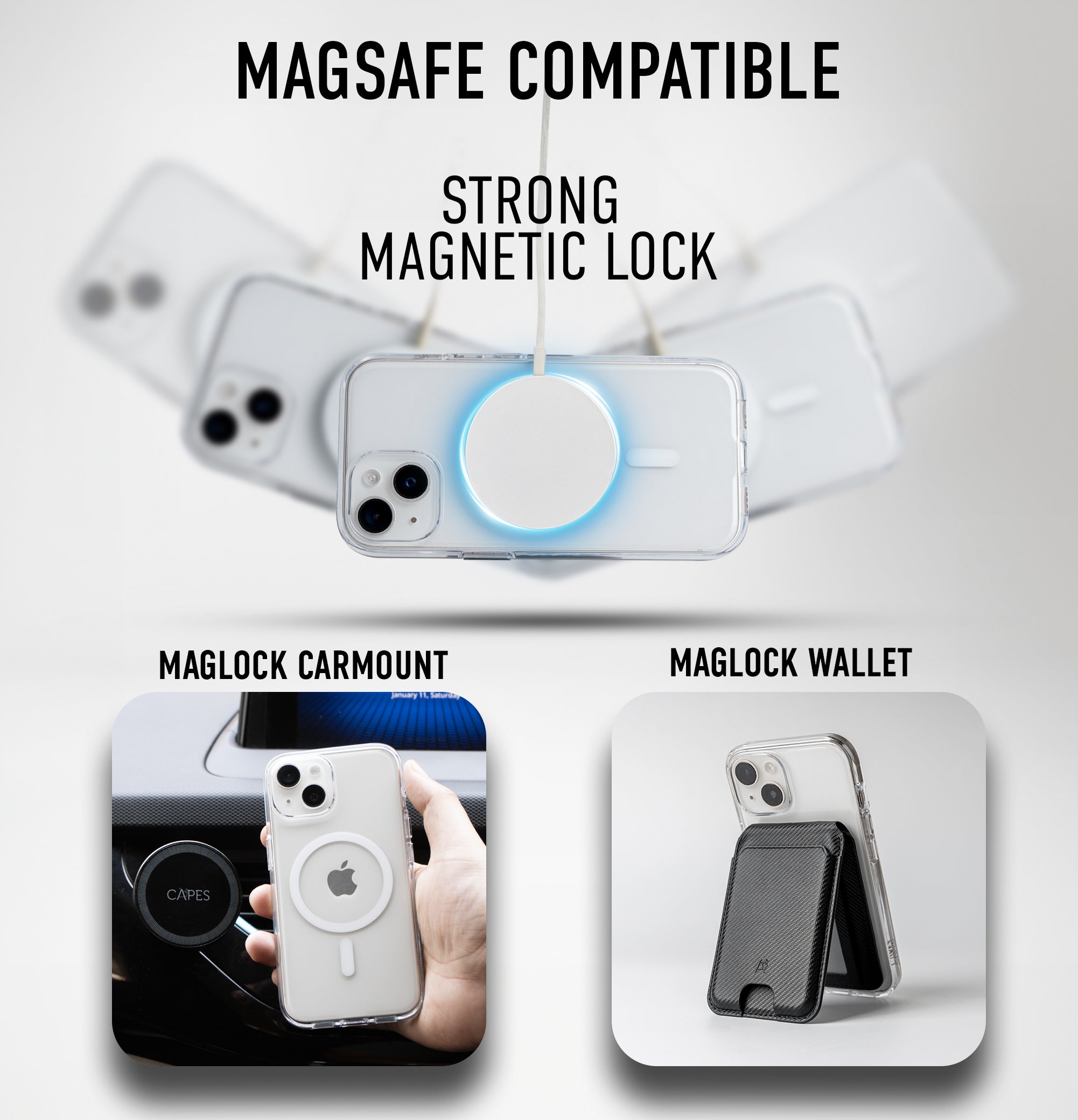 iPhone 13 Clear Armour Anti-Yellow MagSafe Case