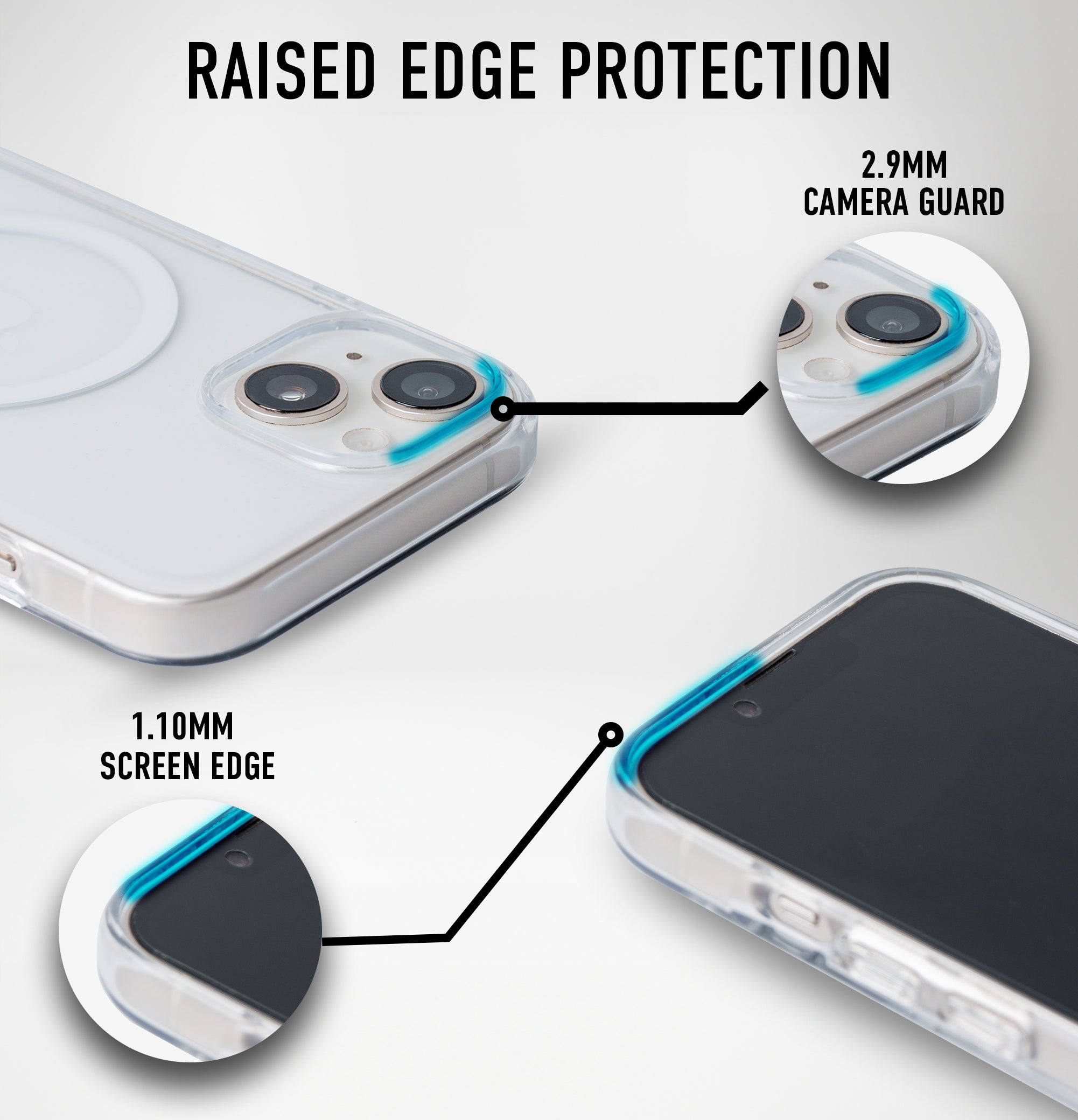 iPhone 13 Clear Armour Anti-Yellow MagSafe Case
