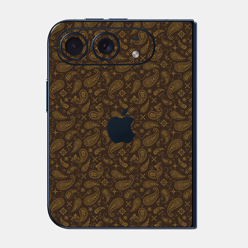Brown Paisley Full Body