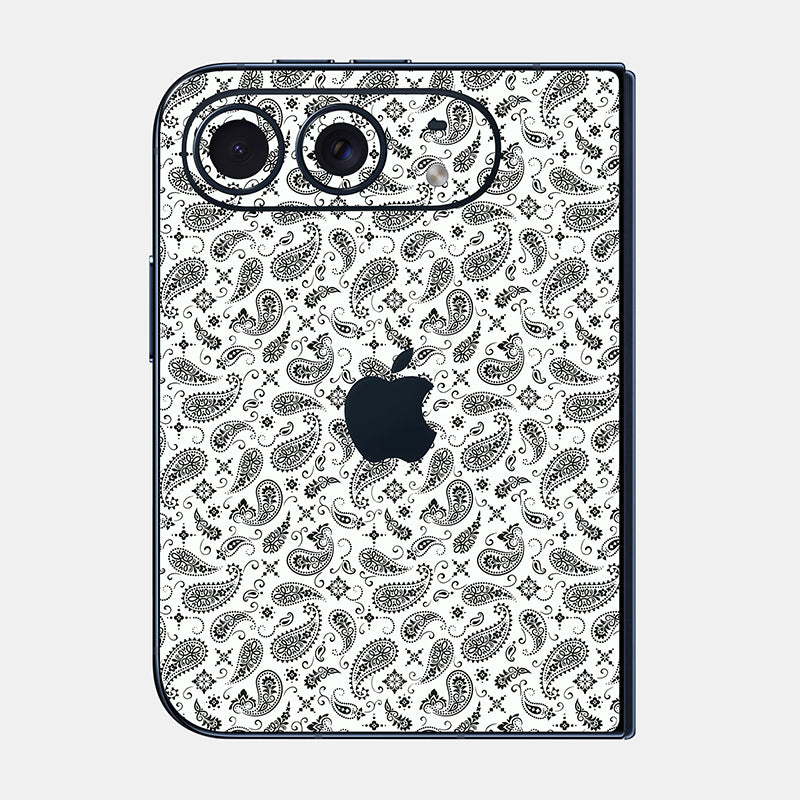 White Paisley Full Body