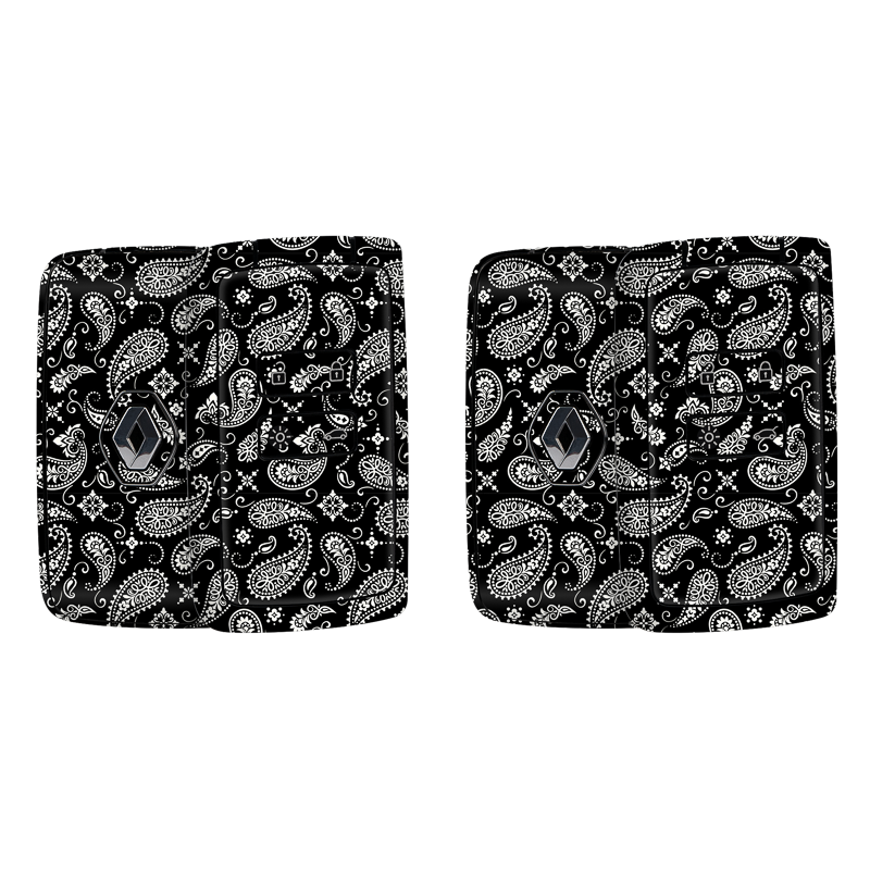 Black Paisley Key-1 + Key-2