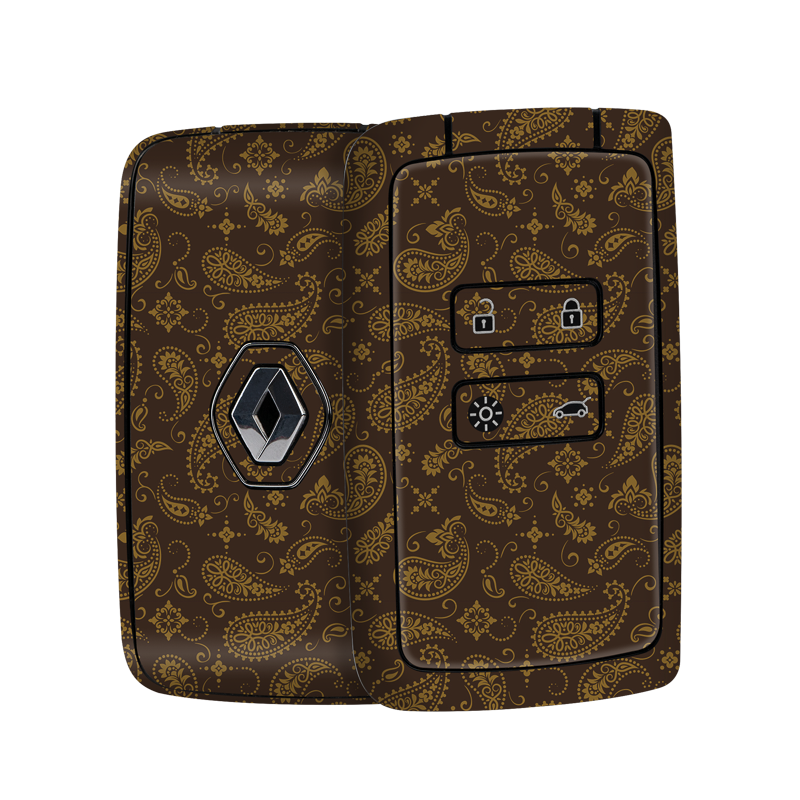 Brown Paisley Key-1