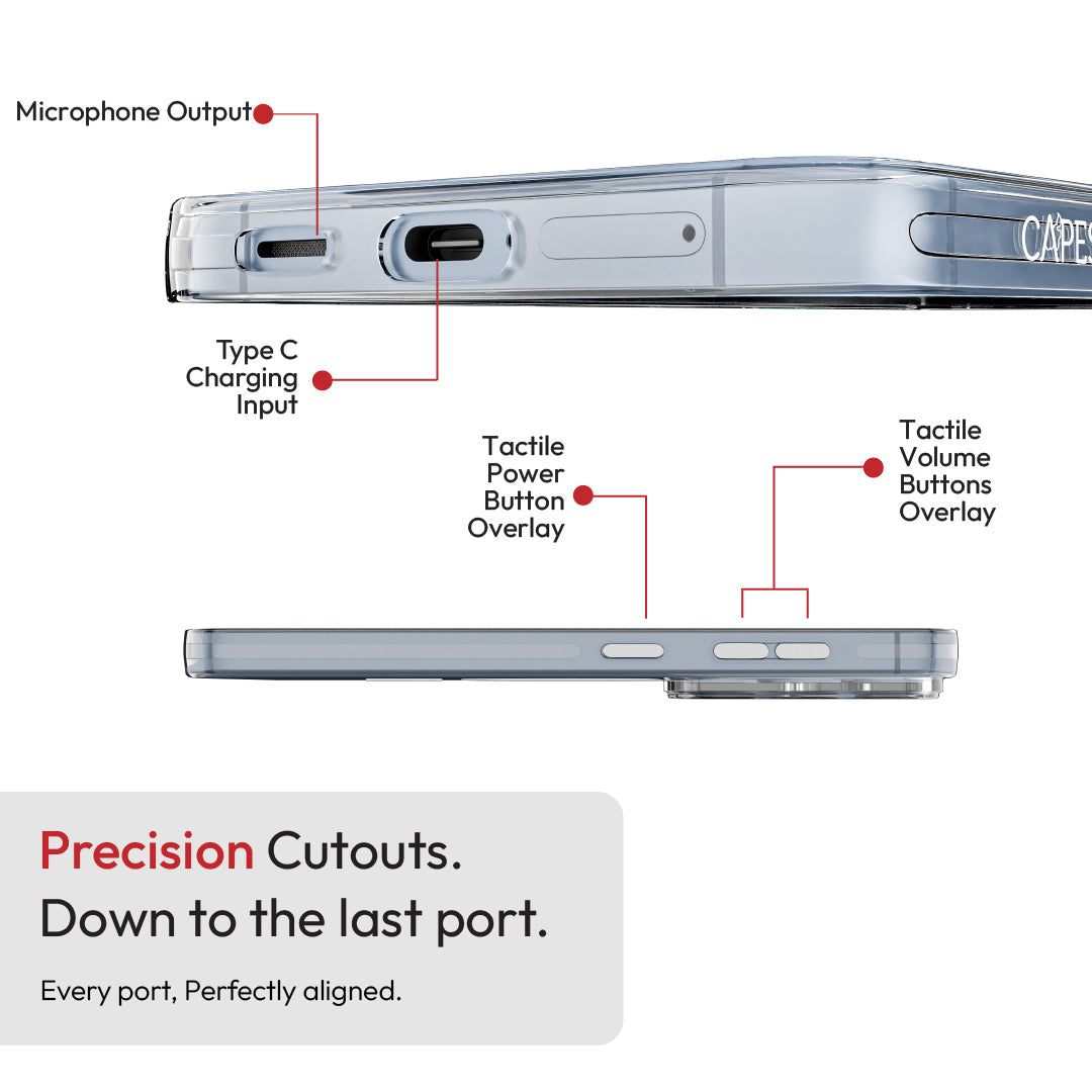 Samsung Galaxy S26 Transparent Clear Armour Anti-Yellow MagSafe Case