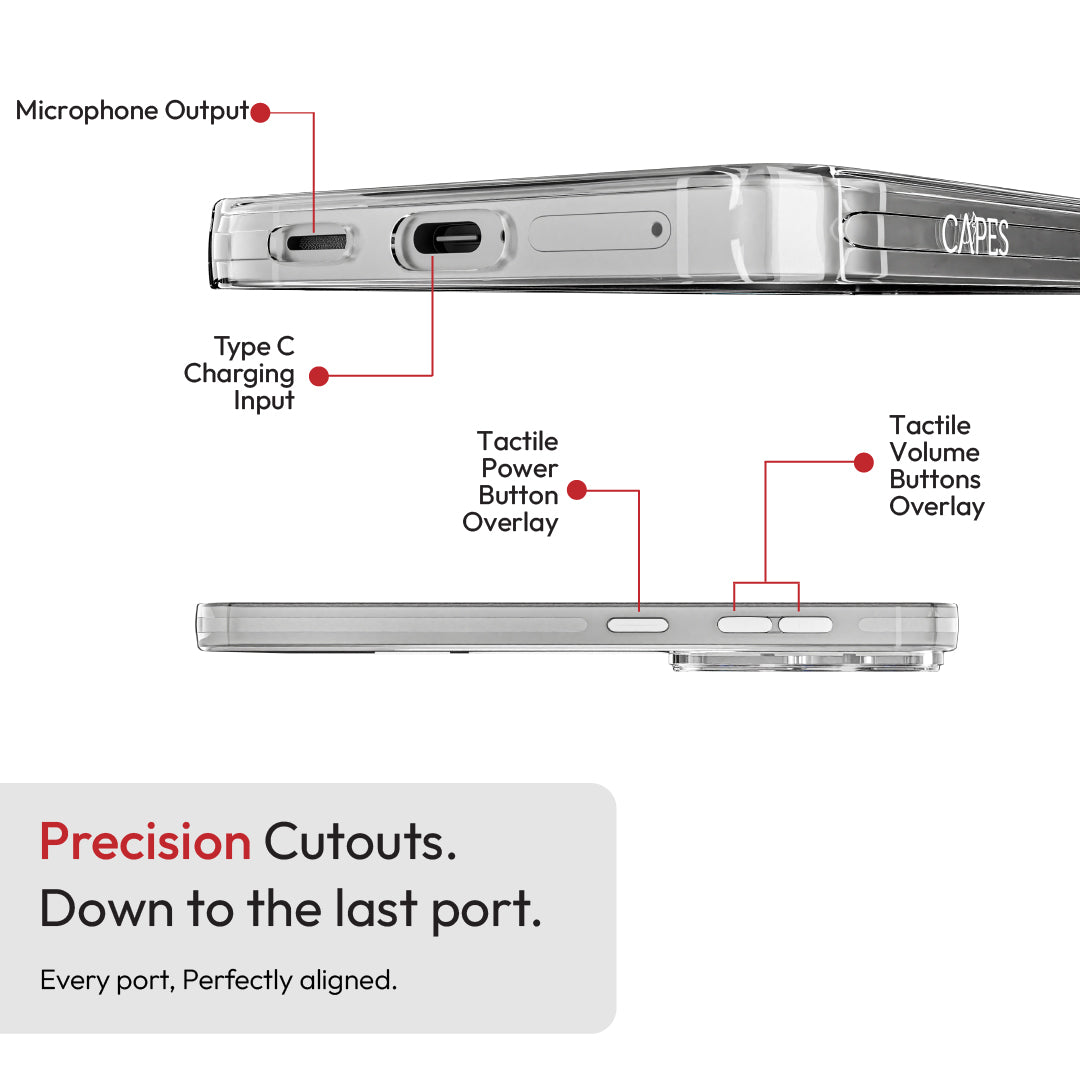 Samsung Galaxy S26 Plus Transparent Clear Armour Anti-Yellow MagSafe Case