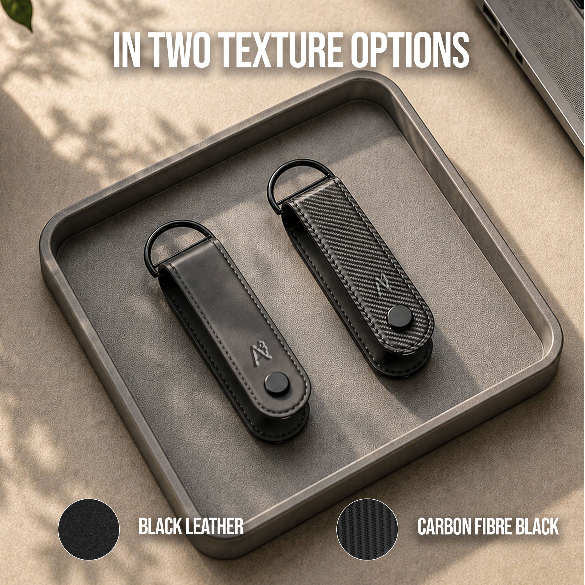 Key Organizer Carbon Fibre Black