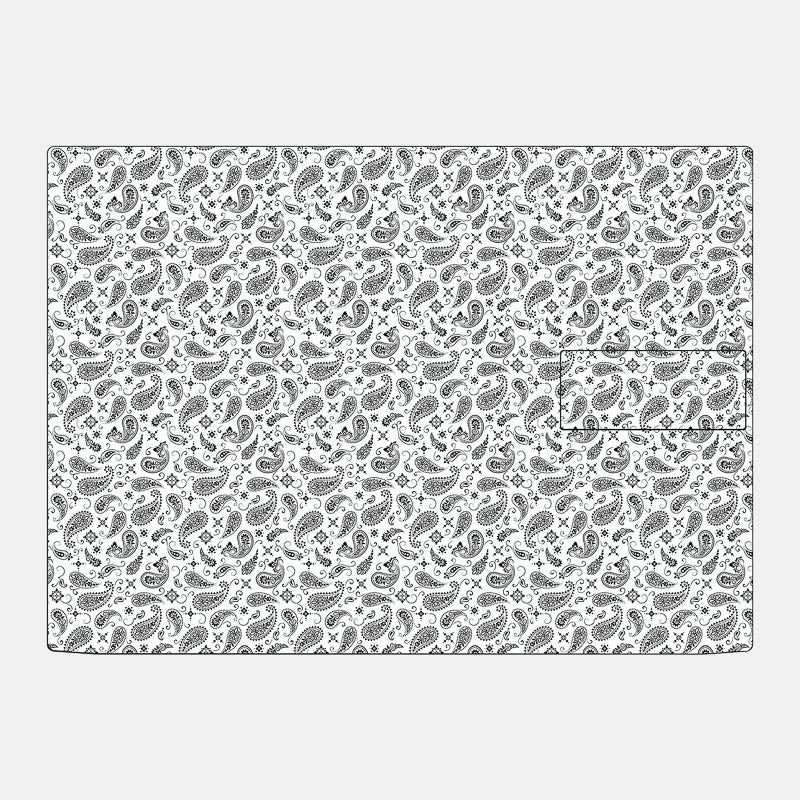 White Paisley Essential