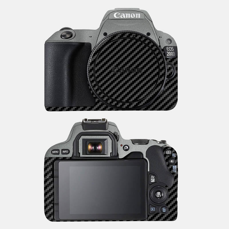 Retro Carbon Fibre Black Full Body