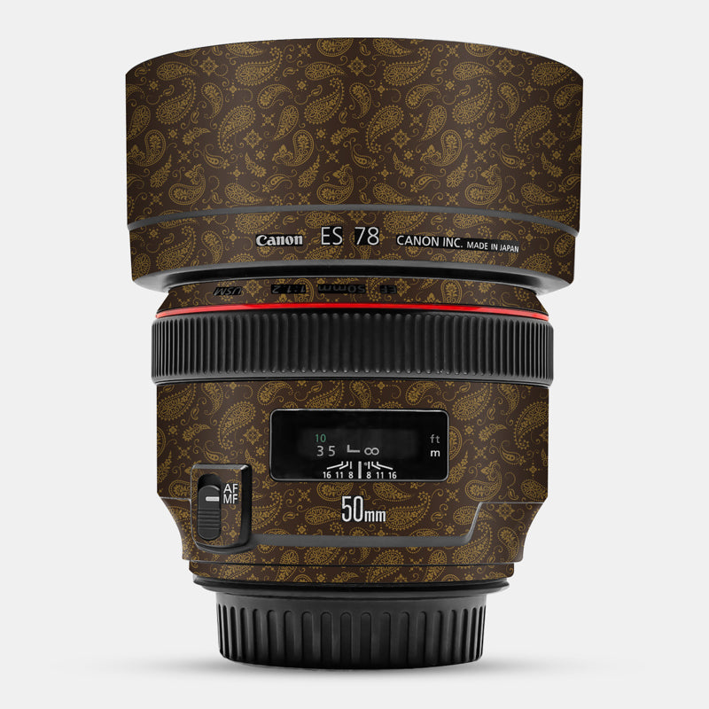 Brown Paisley Full Body