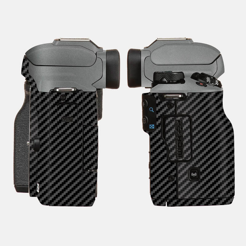 Retro Carbon Fibre Black Full Body