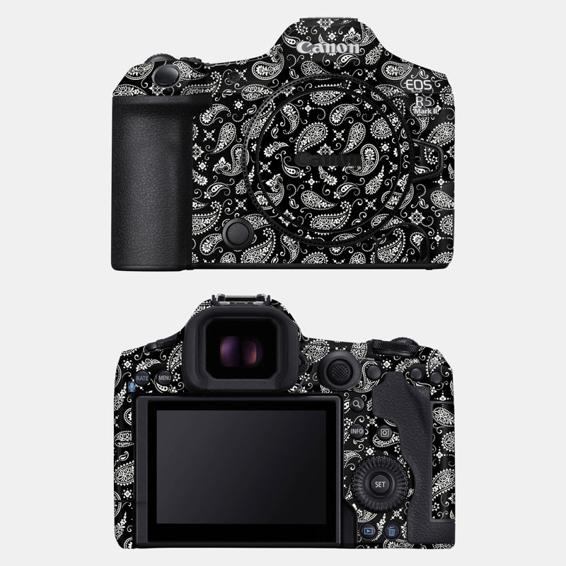 Black Paisley Full Body