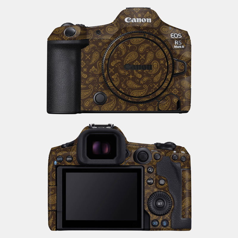 Brown Paisley Full Body