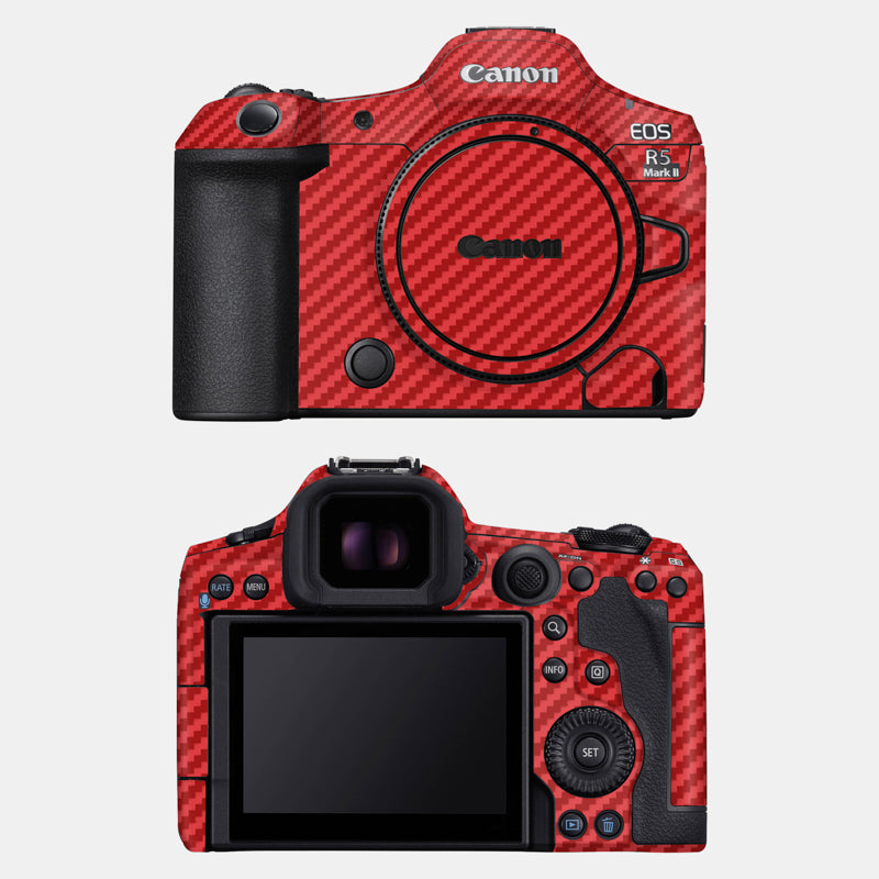 Carbon Fibre Red Full Body