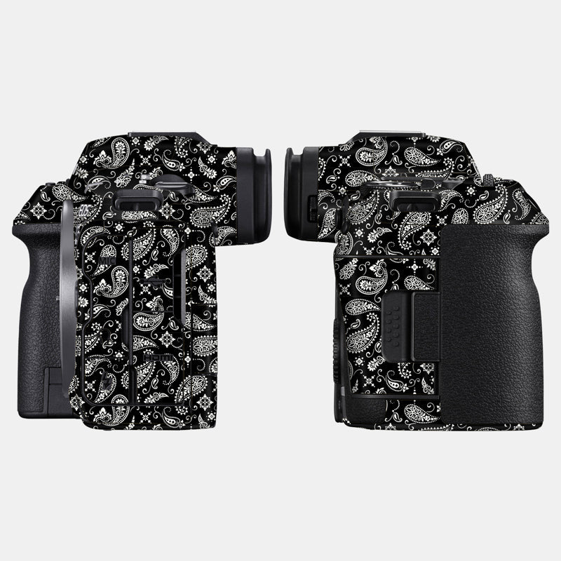Black Paisley Full Body