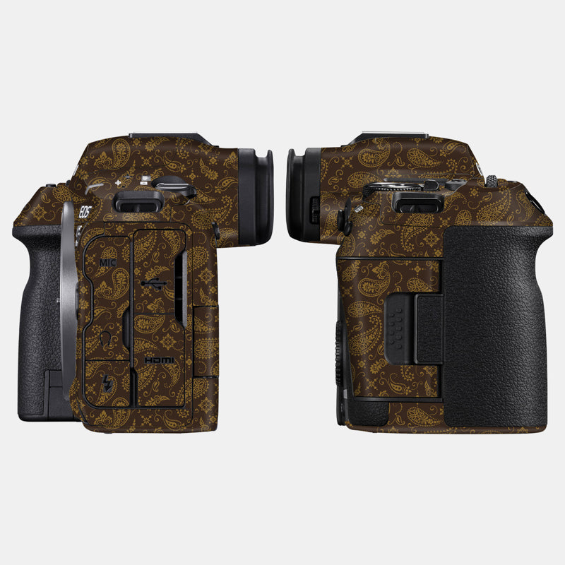 Brown Paisley Full Body