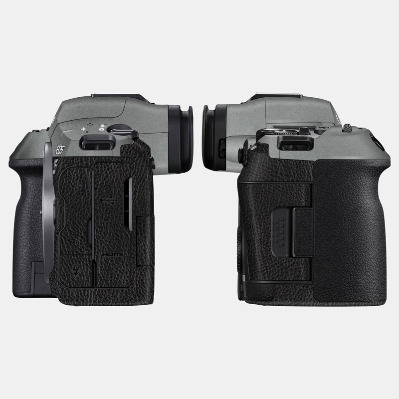 Retro Black Leather Full Body