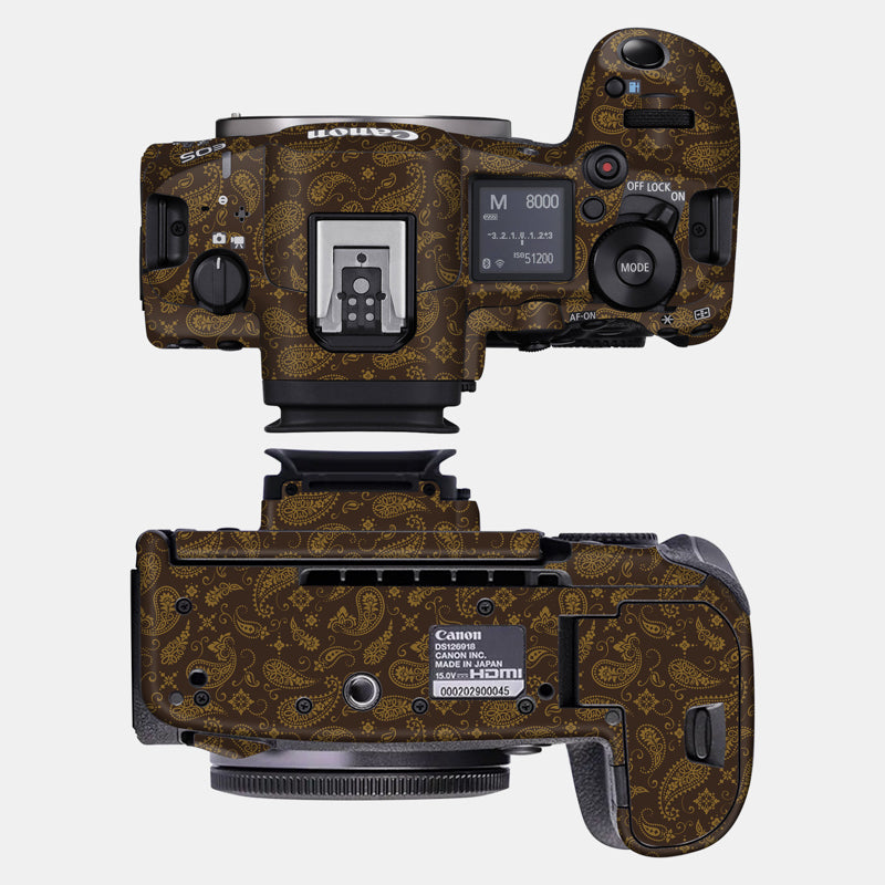 Brown Paisley Full Body