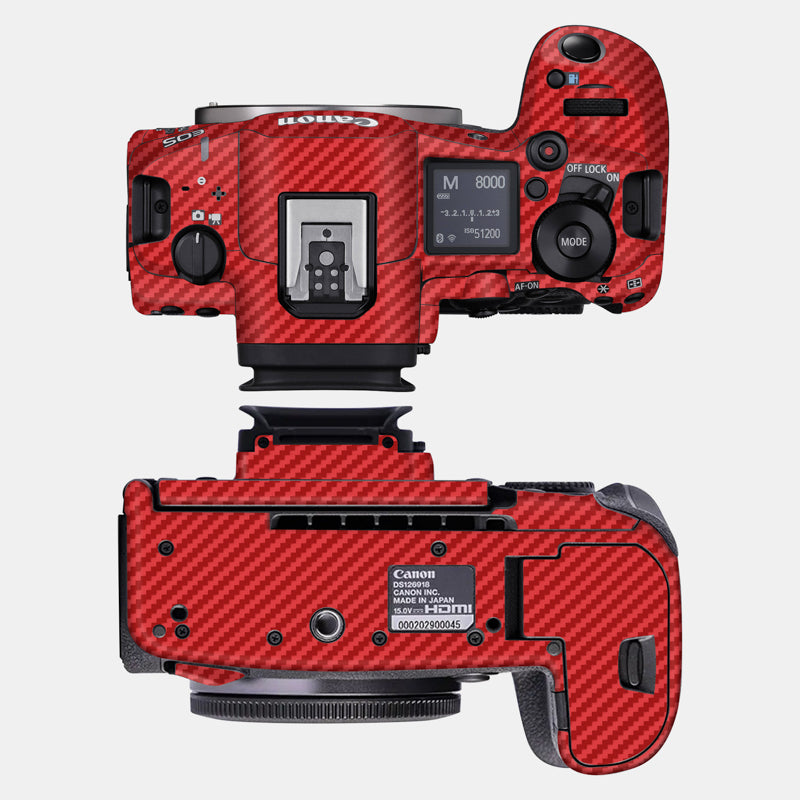 Carbon Fibre Red Full Body