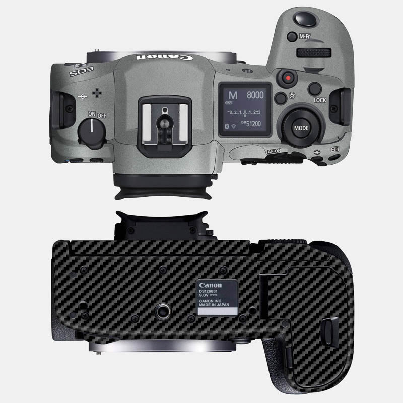 Retro Carbon Fibre Black Full Body