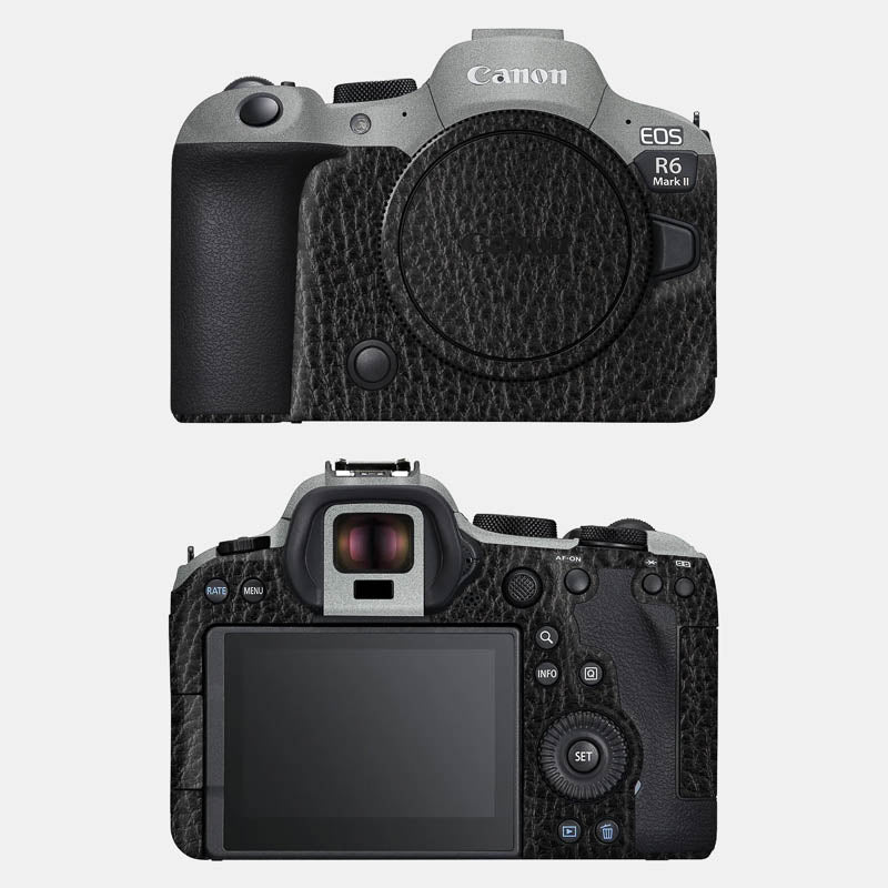 Retro Black Leather Full Body