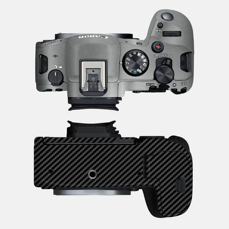 Retro Carbon Fibre Black Full Body