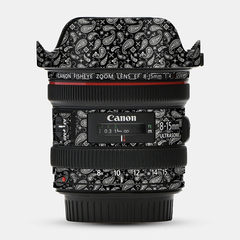 Black Paisley Full Body