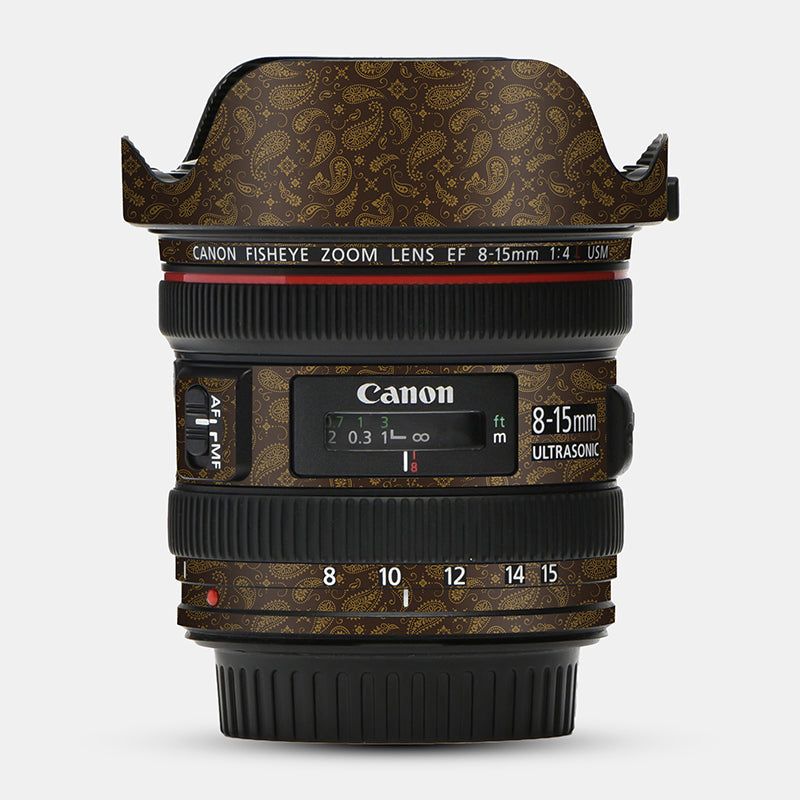 Brown Paisley Full Body