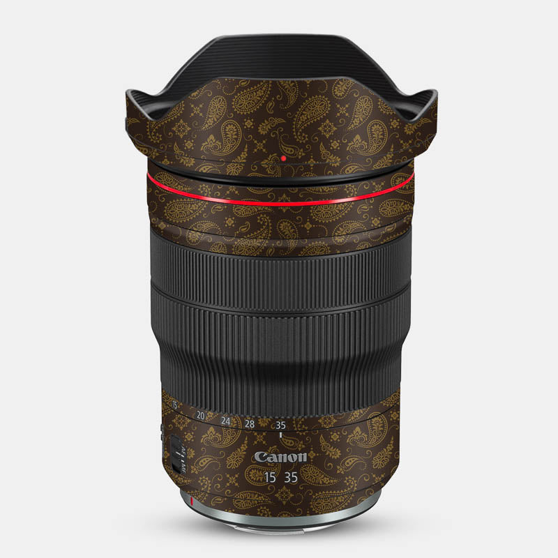 Brown Paisley Full Body