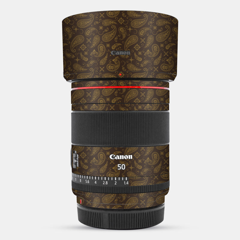 Brown Paisley Full Body