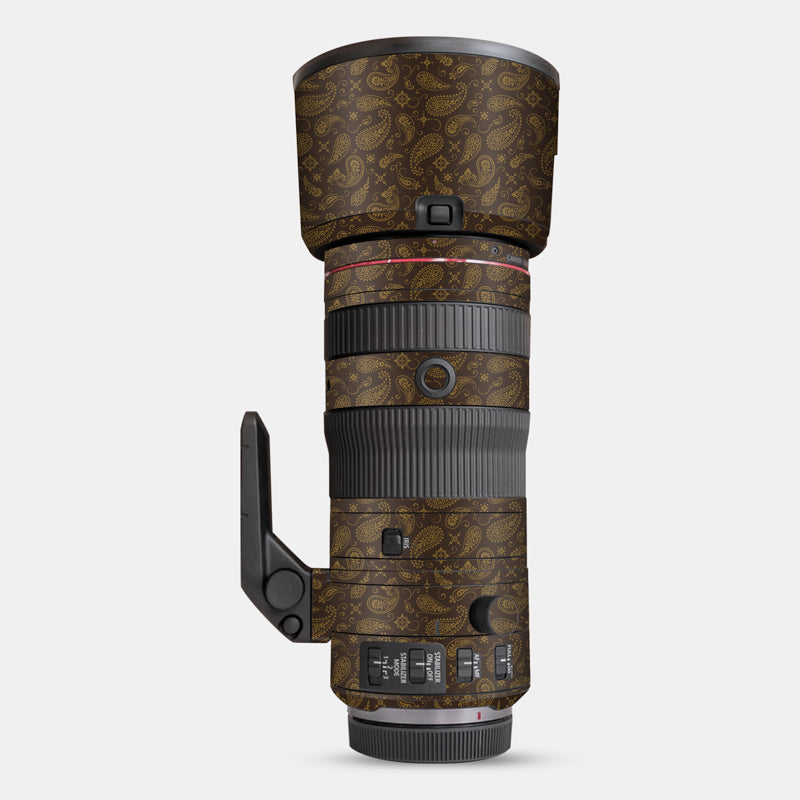 Brown Paisley Full Body