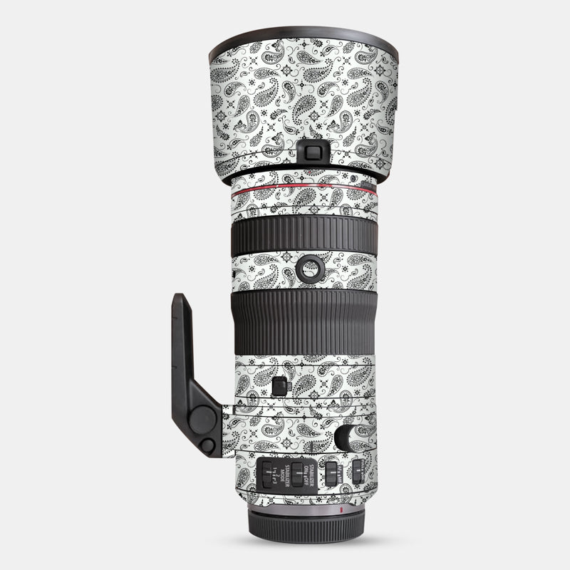 White Paisley Full Body