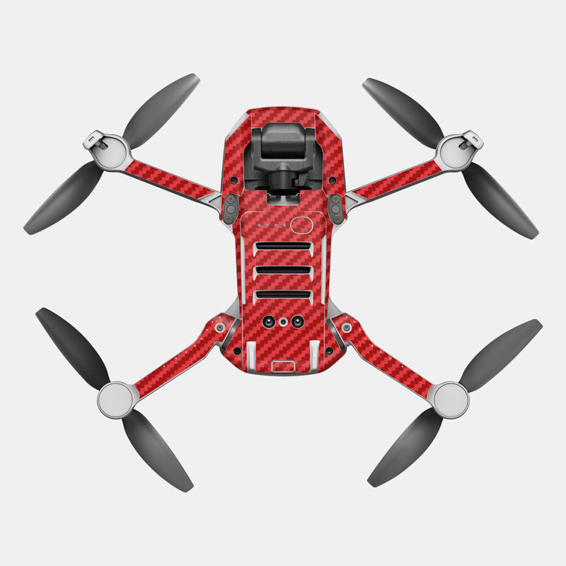 Carbon Fibre Red Full Body