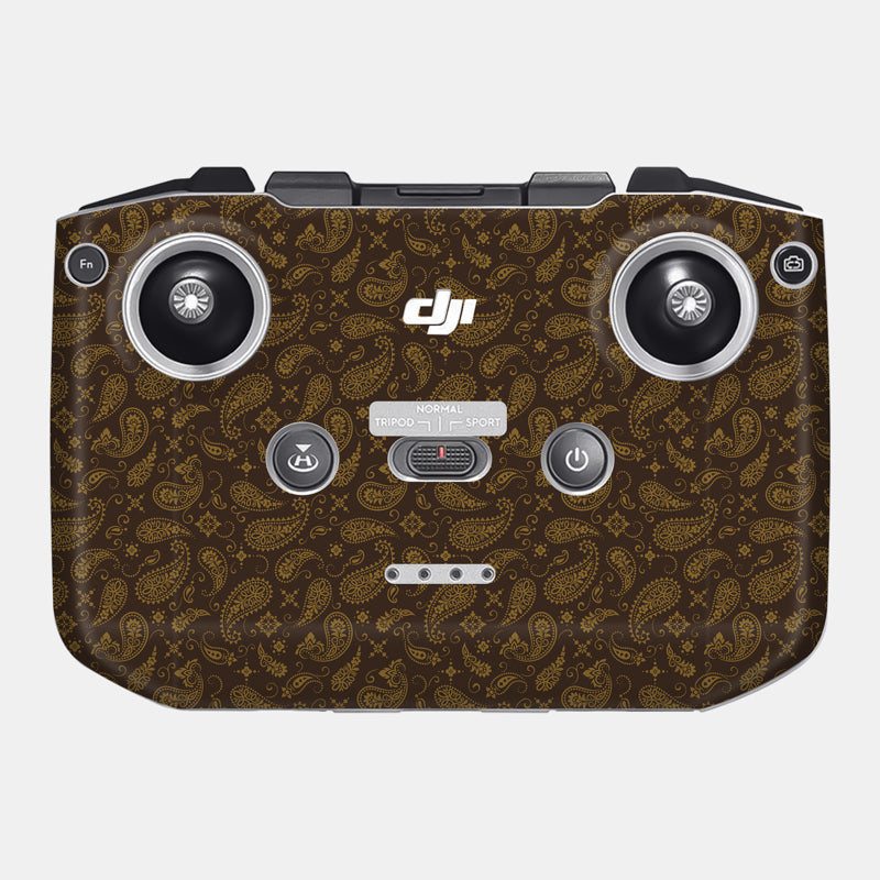 Brown Paisley Full Body