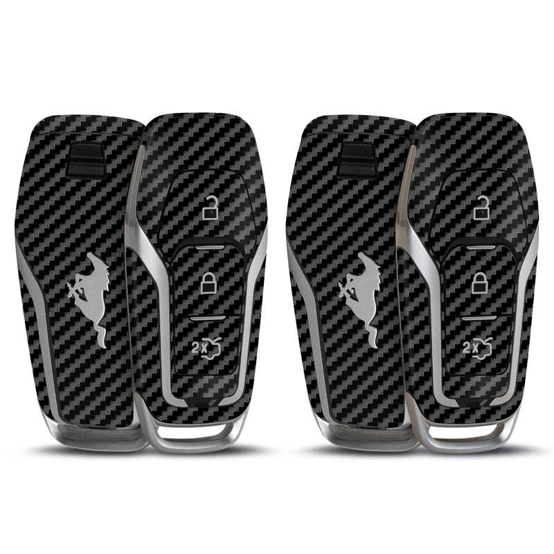 Carbon Fibre Black Key-1 + Key-2