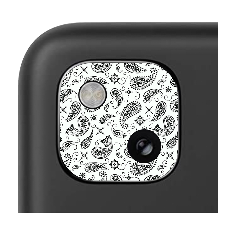 White Paisley Pack of 2