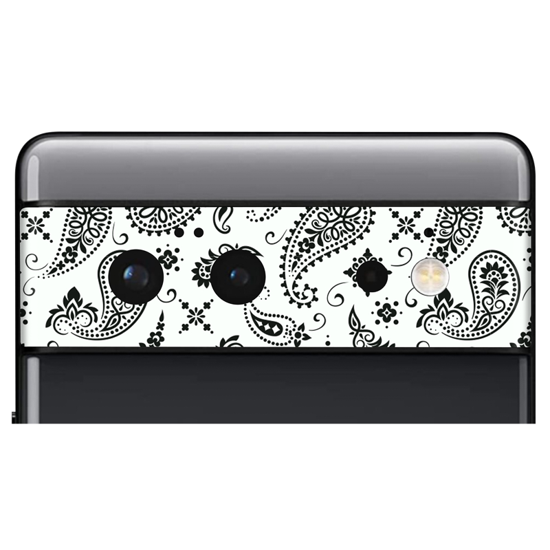 White Paisley Pack of  2