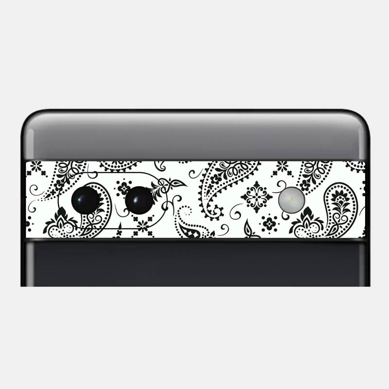 White Paisley Pack of 2