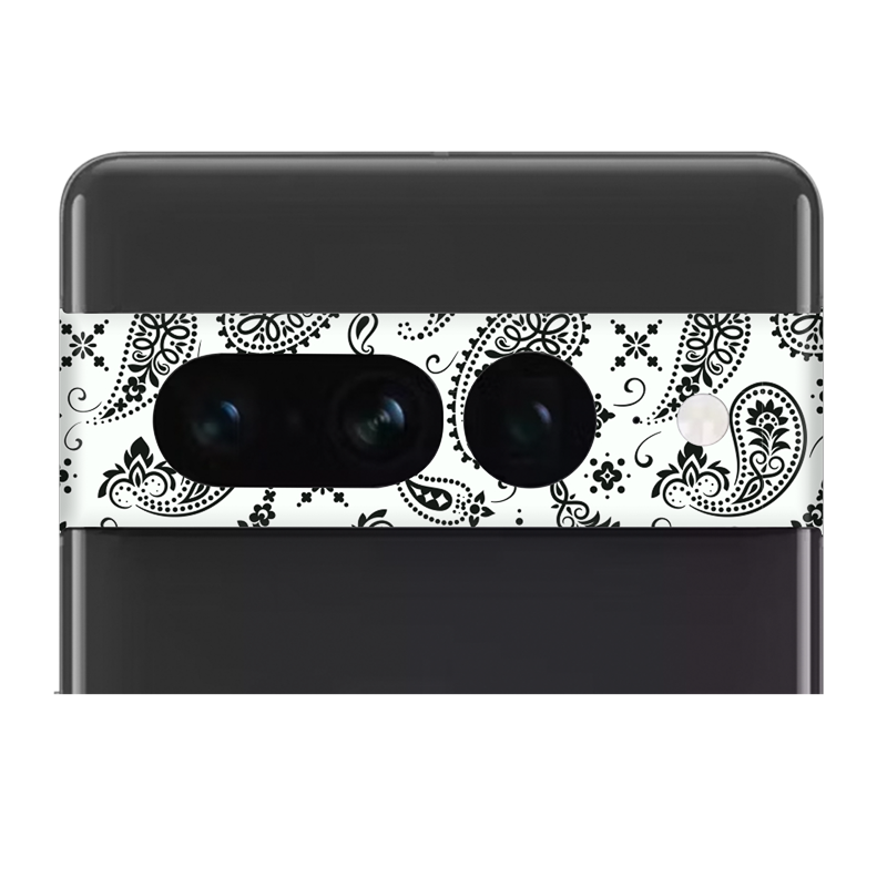 White Paisley Pack of 2