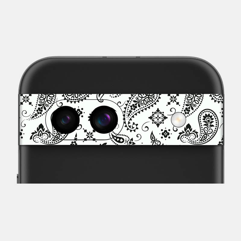 White Paisley Pack of 2