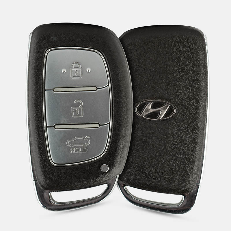 Hyundai Creta 3 Button Smart Key Skins & Wraps