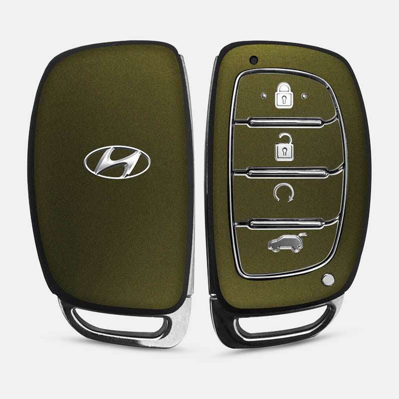 Satin Golden Black Key-1