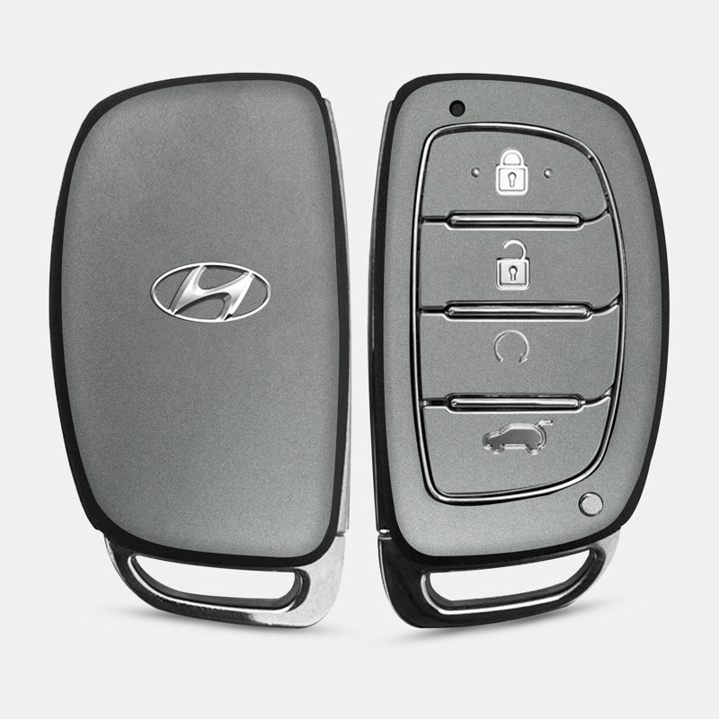 Satin Metiorite Silver Key-1