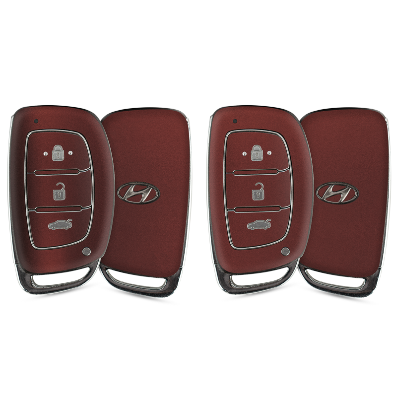 Satin Mercury Red Key-1 + Key-2