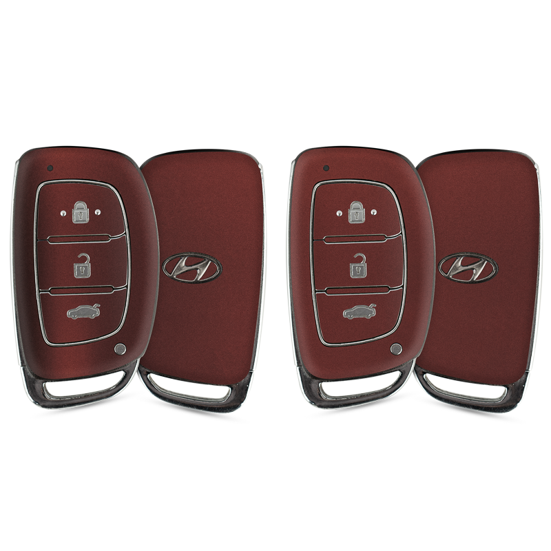 Satin Mercury Red Key-1 + Key-2