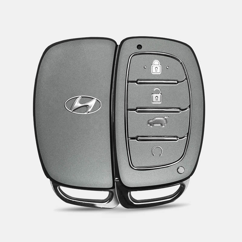 Satin Metiorite Silver Key-1