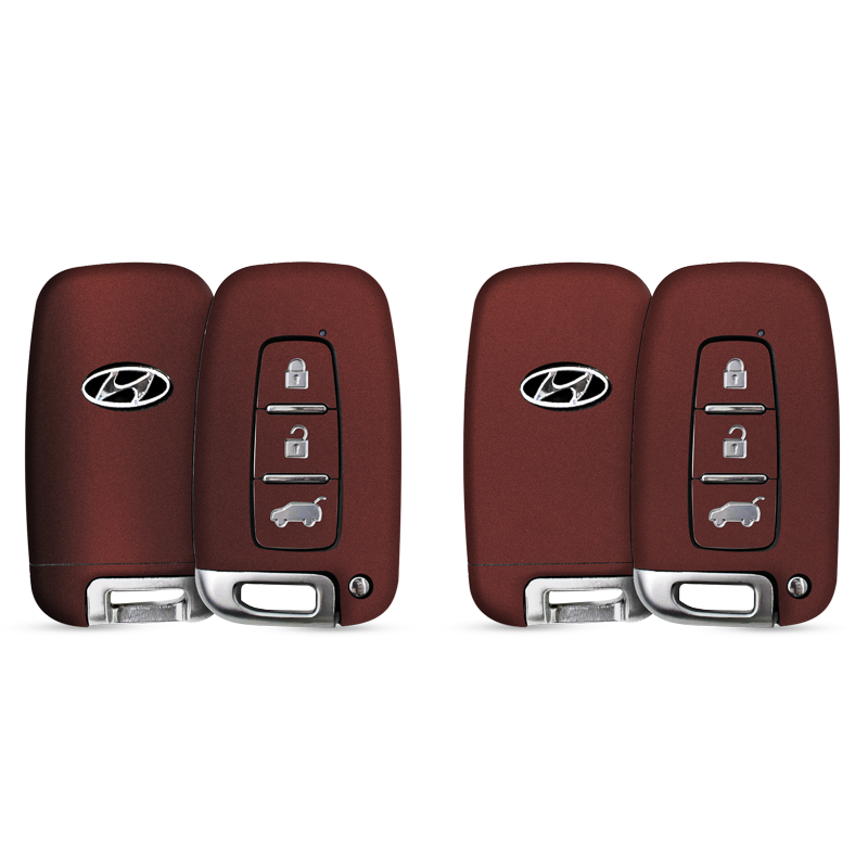 Satin Mercury Red Key-1 + Key-2