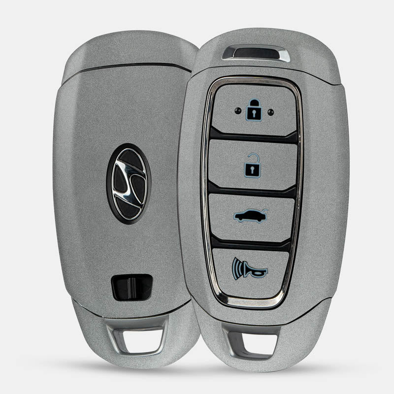 Satin Metiorite Silver Key-1