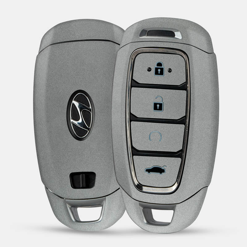 Satin Metiorite Silver Key-1